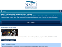 Tablet Screenshot of nmci.ie